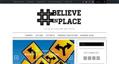 Desktop Screenshot of believeinplace.com